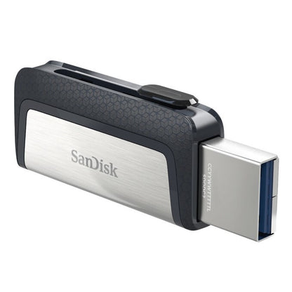 SanDisk 173338 USB flash drive 64 GB USB Type-A / USB Type-C Black, Silver