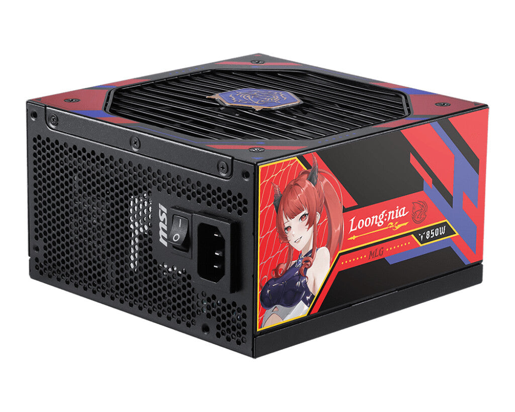 MSI A850GLS MLG EDITION power supply unit 850 W 24-pin ATX ATX Black