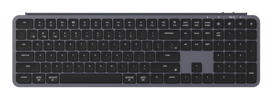 Keychron B6P-K1 keyboard Home/Office USB + RF Wireless + Bluetooth Grey