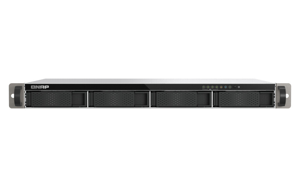 QNAP TS-433eU NAS Rack (1U) Cortex-A Cortex-A55 4 GB 0 TB QNAP Turbo System Black
