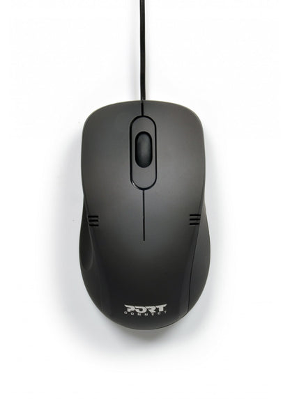 Port Designs Pro Lite mouse Office Ambidextrous USB Type-A Optical 1000 DPI