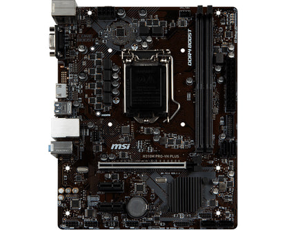 MSI H310M PRO-VH PLUS motherboard Intel® H310 LGA 1151 (Socket H4) micro ATX