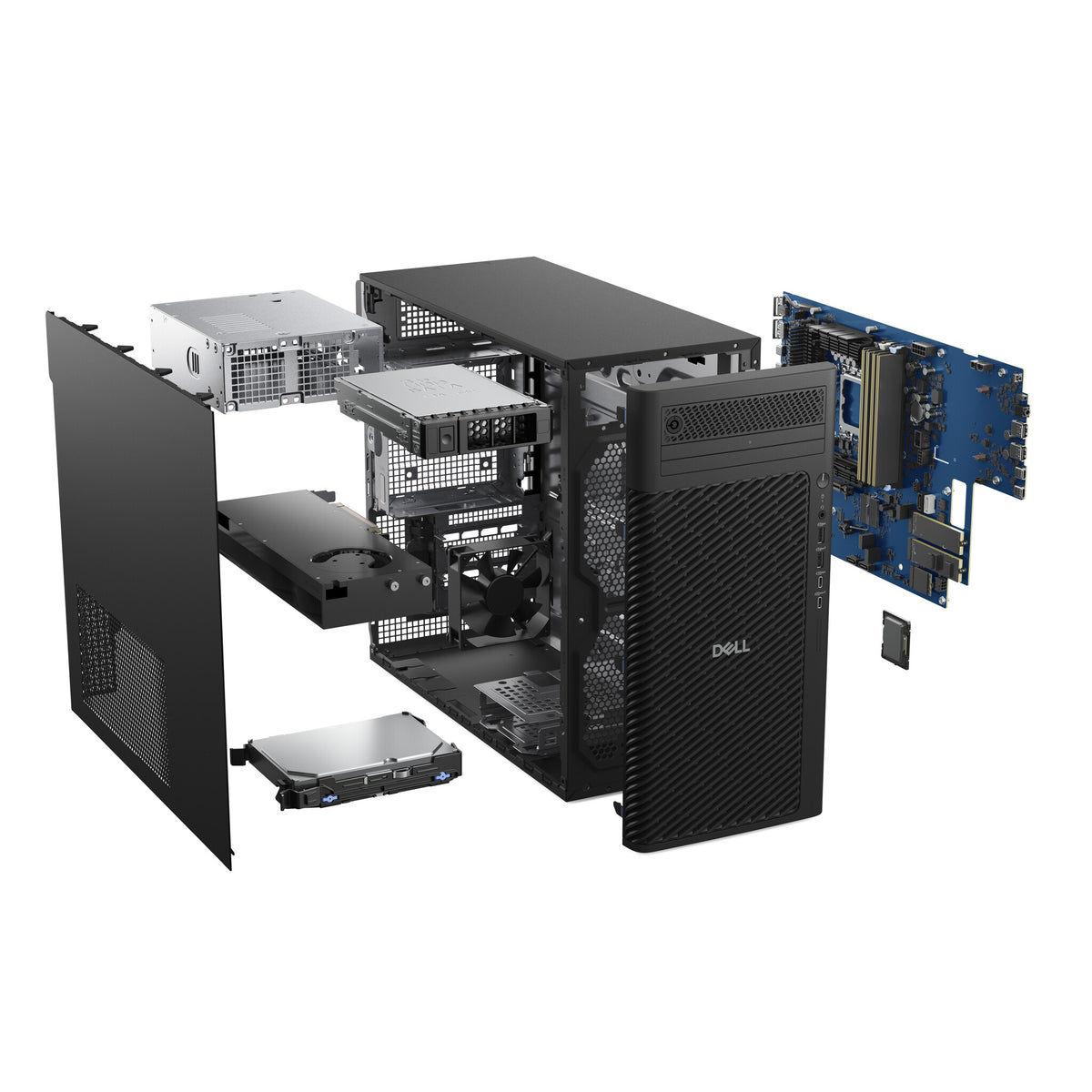 DELL Pro Max FCT2250 T2 Intel Core Ultra 7 265K 32 GB DDR5-SDRAM 1 TB SSD Windows 11 Pro Tower PC Black