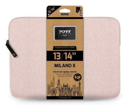 PORT Designs Milano II Eco Sleeve 35.6 cm (14") Sleeve case Pink
