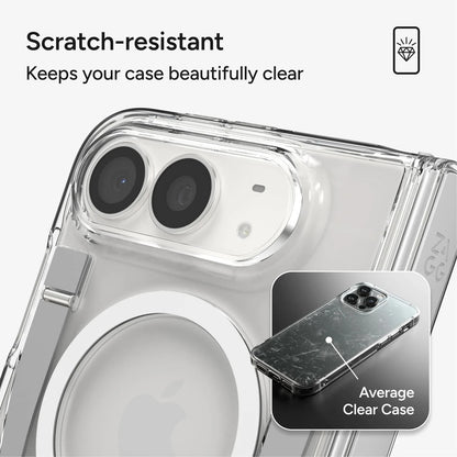 ZAGG Crystal Palace Snap Kickstand mobile phone case 19.3 cm (7.6") Cover Transparent