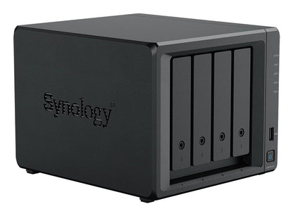 Synology DiskStation DS925NEO+ NAS/storage server Compact Ryzen Embedded V1500B 4 GB DDR4 0 TB DSM Black