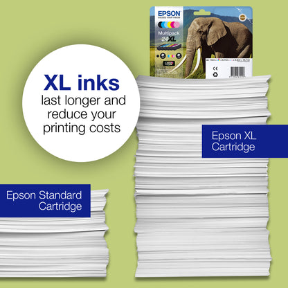 Epson Elephant 24 Claria Photo HD Single Light Magenta Ink