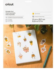 Cricut Printable Heat transfer vinyl sheet Smooth heat transfer vinyl 10 sheets