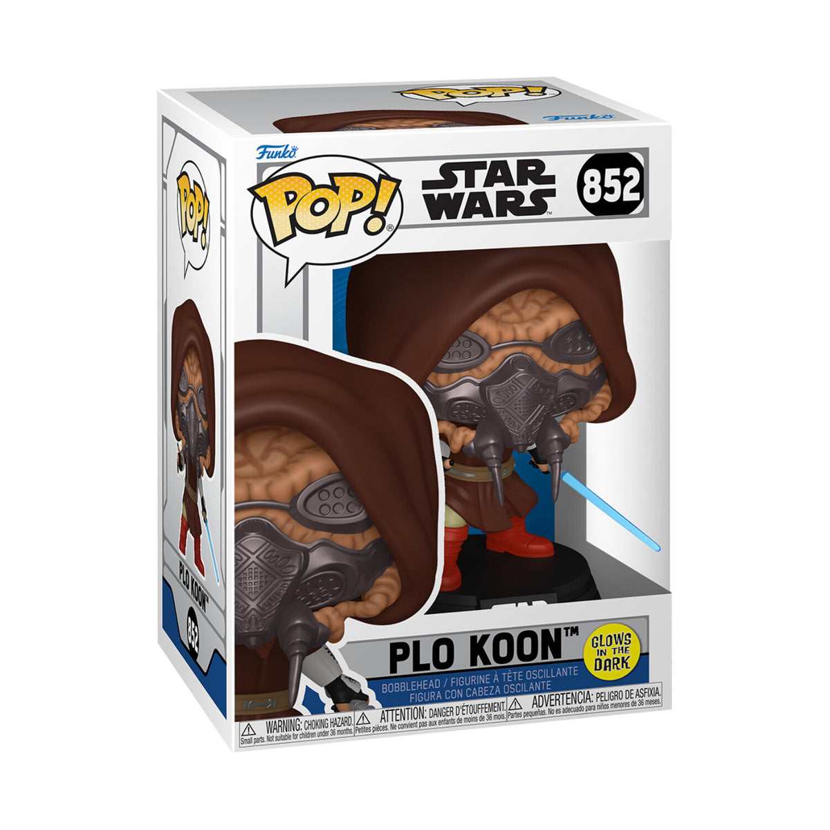 Funko Pop!: Star Wars - Plo Koon (Glows In the Dark)