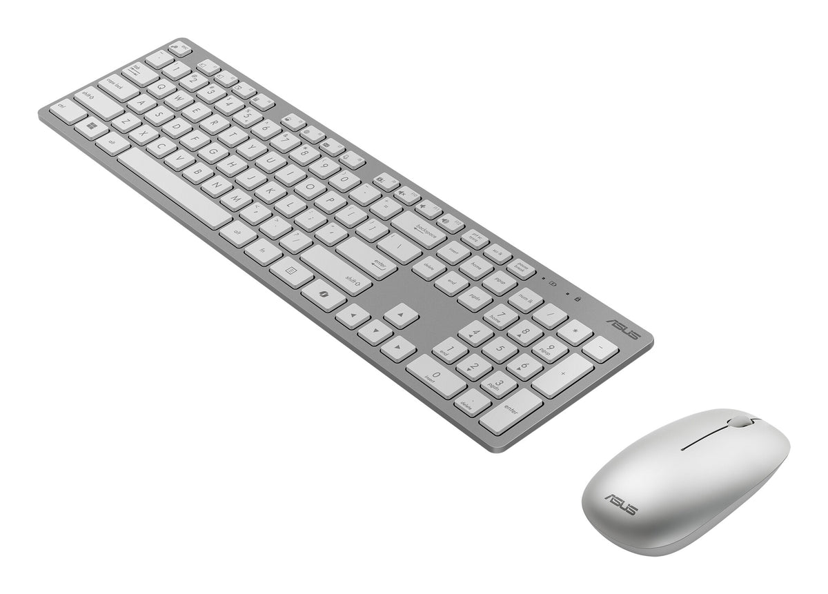 ASUS W5000 Wireless and Mouse Set keyboard Mouse included Universal RF Wireless White