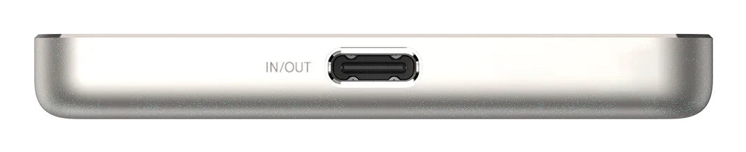 Xiaomi Super Slim Magnetic Power Bank 5000 Lithium-Ion (Li-Ion) 5000 mAh Wireless charging Sand