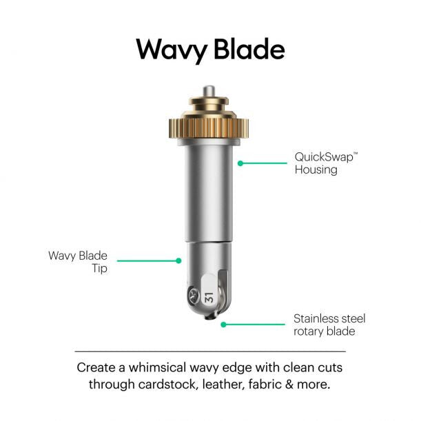 Cricut Wavy Blade