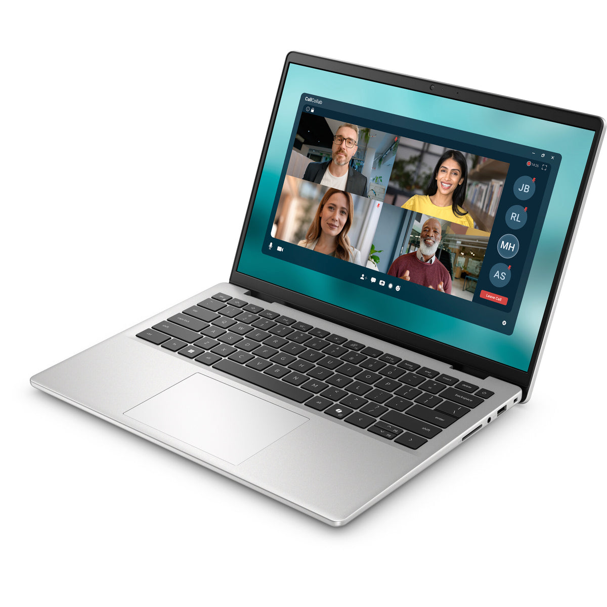 DELL Pro 14 Essential PV14250 Intel Core 7 150U Laptop 35.6 cm (14") Full HD+ 16 GB DDR5-SDRAM 512 GB SSD Wi-Fi 6 (802.11ax) Windows 11 Pro US International Platinum, Silver