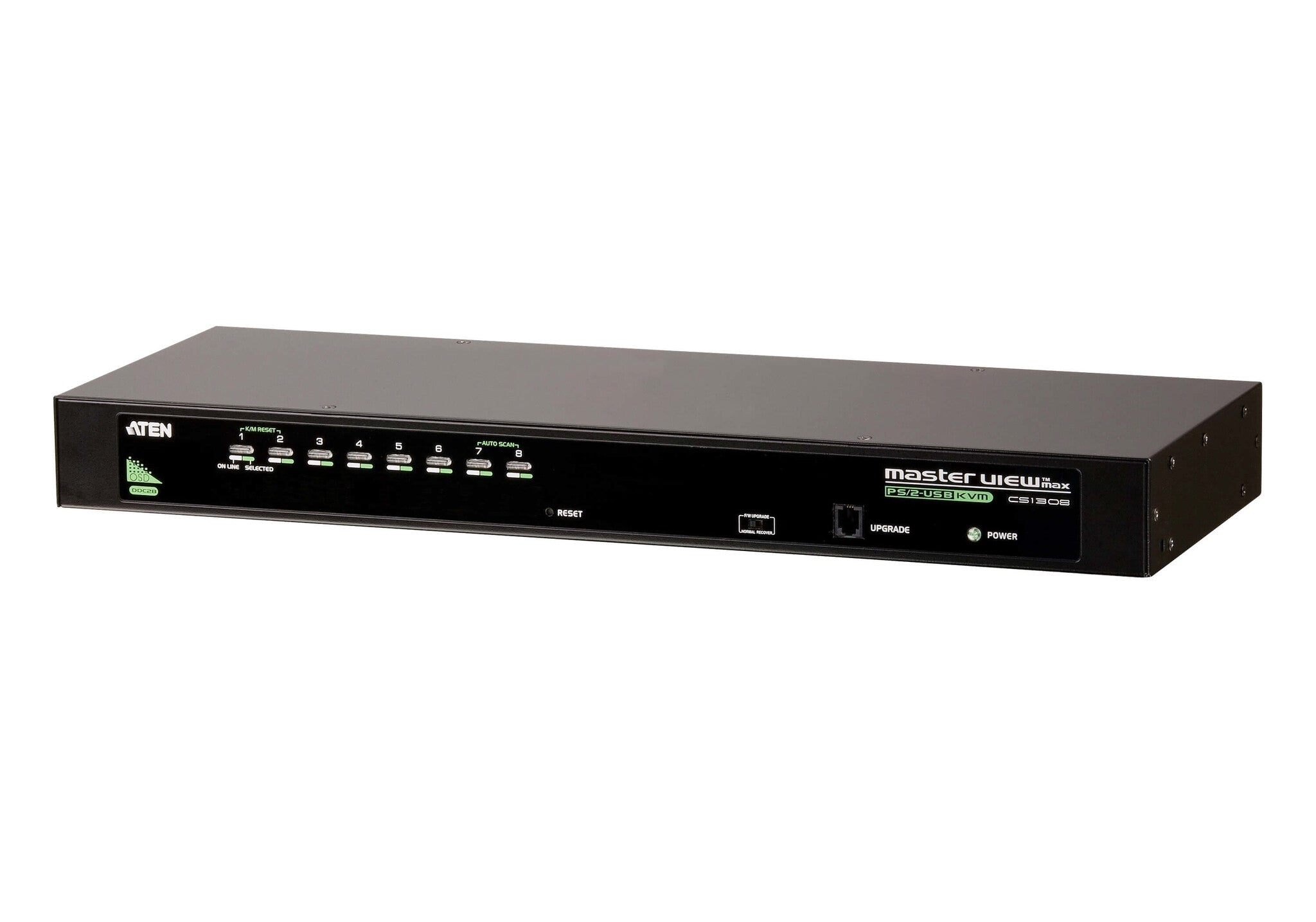 ATEN CS1308 KVM switch Rack mounting Black – TrueTech