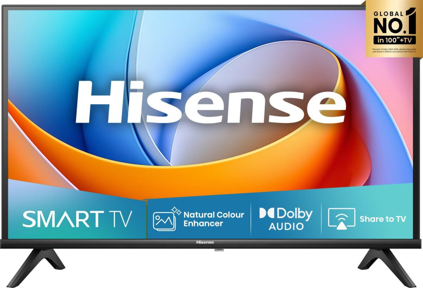 Hisense 32A4Q 81.3 cm (32") HD Smart TV Wi-Fi Black