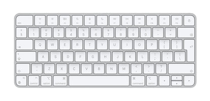 Apple Magic keyboard Universal USB + Bluetooth English Aluminium, White