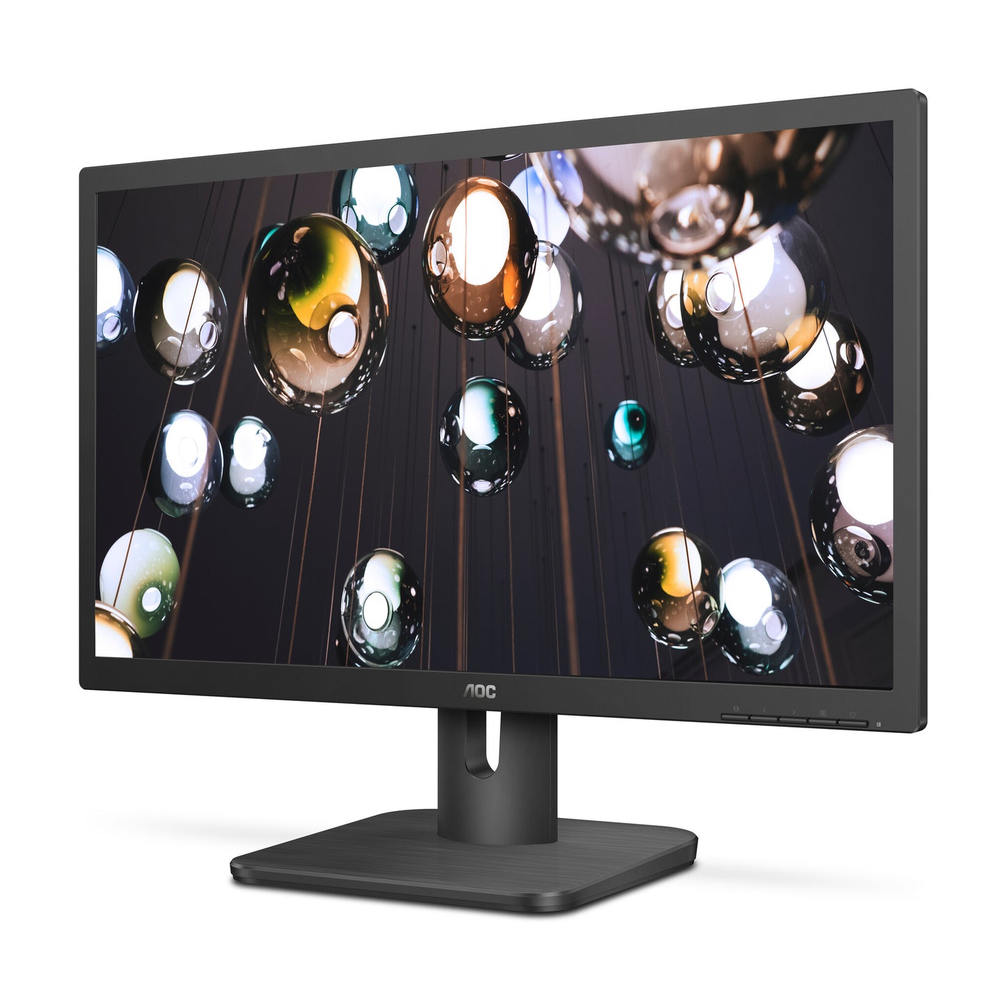 AOC E1 20E1H computer monitor 49.5 cm (19.5") 1600 x 900 pixels HD+ LED Black