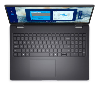 DELL Pro 16 PC16250 Intel Core 5 120U Laptop 40.6 cm (16") Full HD+ 8 GB DDR5-SDRAM 512 GB SSD Wi-Fi 6E (802.11ax) Windows 11 Pro Black
