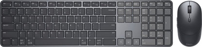DELL Pro 7 Slim KM726 keyboard Mouse included Home/Office RF Wireless + Bluetooth QWERTY US International Black