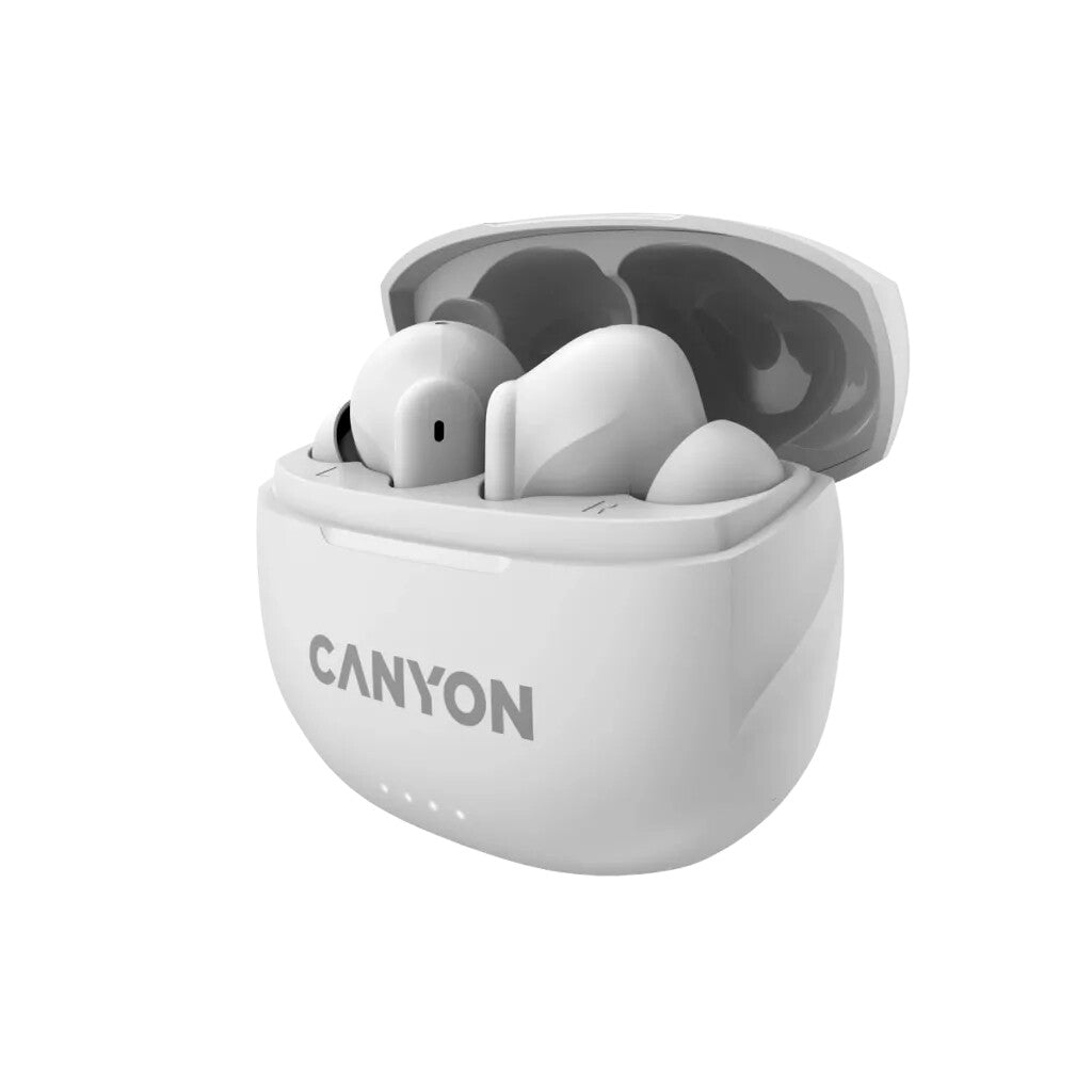 Canyon CNS-TWS8W headphones/headset True Wireless Stereo (TWS) In-ear Calls/Music/Sport/Everyday Bluetooth Black