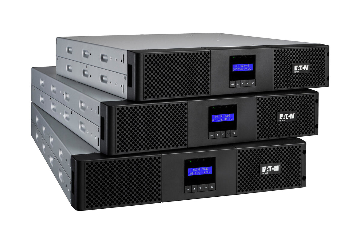Eaton 9E3000IR uninterruptible power supply (UPS) Double-conversion (Online) 3 kVA 2700 W 7 AC outlet(s)