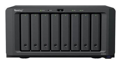 Synology DiskStation DS1825neo+ NAS Desktop AMD Ryzen V1500B 4 GB DDR4 0 TB Synology DSM Black