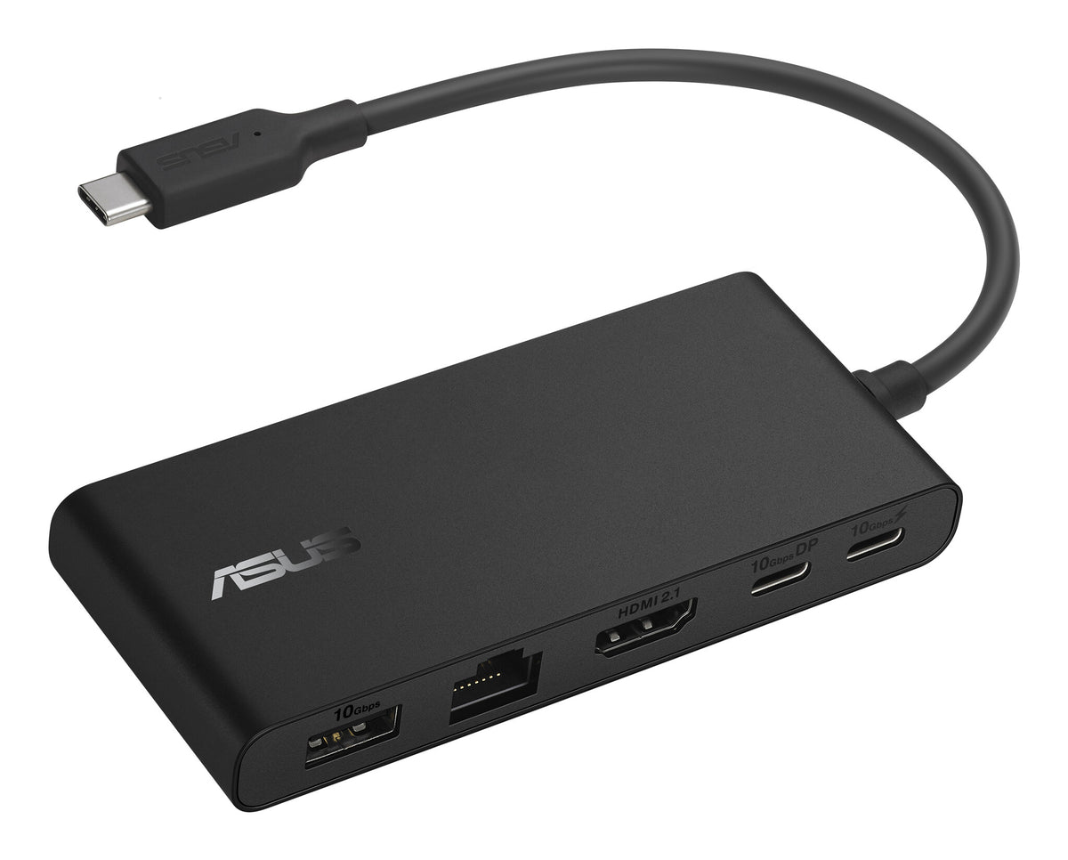 ASUS Dual 4K USB-C Dock DC201 Wired USB 3.2 Gen 2 (3.1 Gen 2) Type-C Black
