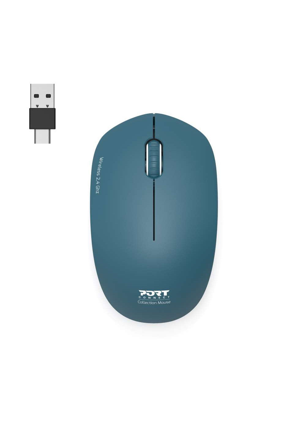 Port Designs 900545 mouse Office Ambidextrous RF Wireless Optical 1600 DPI