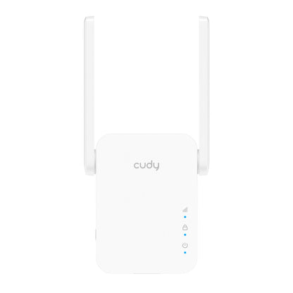 Cudy N300 Mesh Wi-Fi Range Extender, RE300 1.0 Network repeater White 10, 100 Mbit/s
