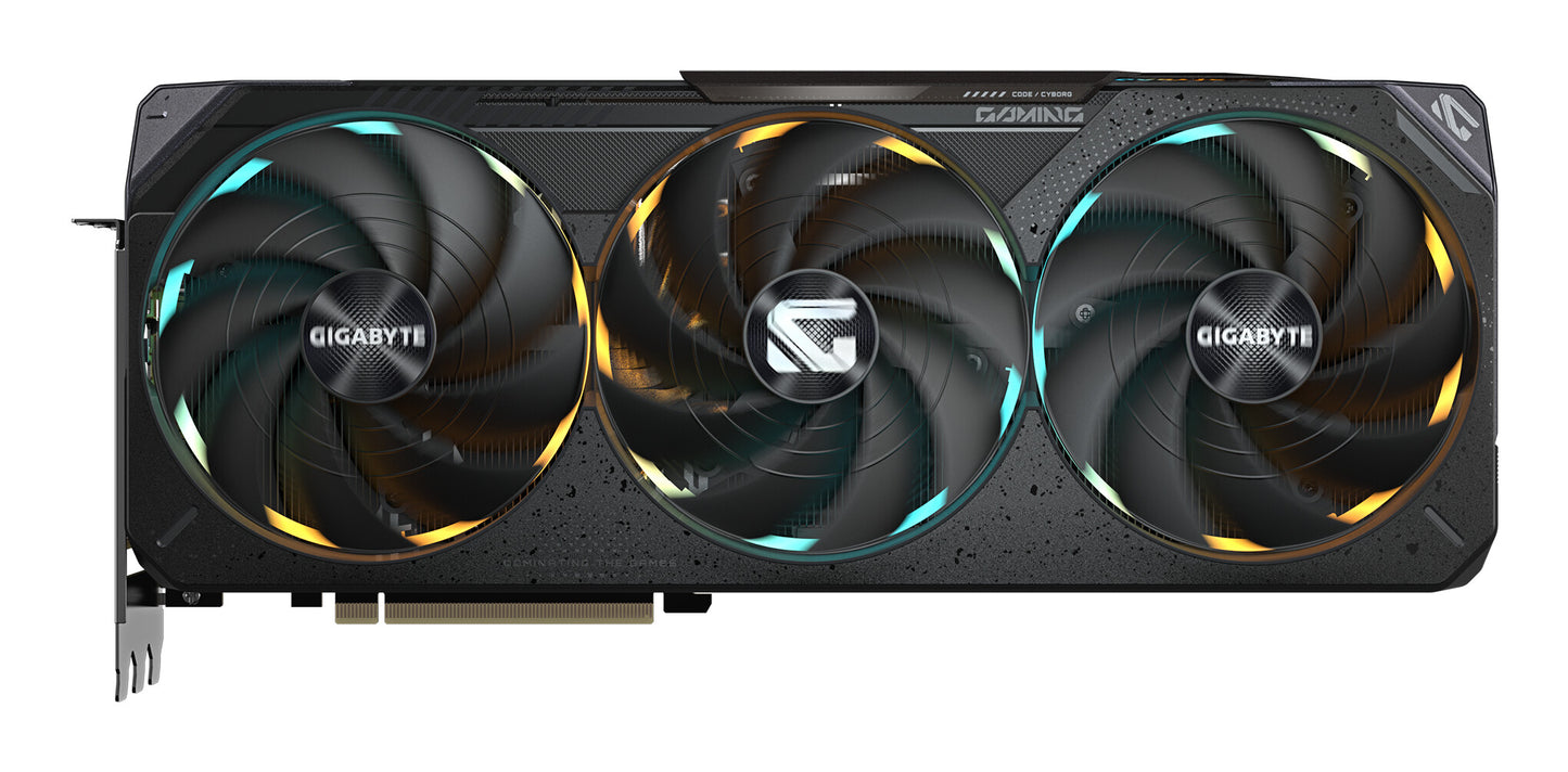 GIGABYTE GeForce RTX 5080 GAMING OC 16G Graphics Card - 16GB GDDR7, 256bit, PCI-E 5.0, 2730MHz Core Clock, 3 x DisplayPort, 1 x HDMI, GV-N5080GAMING OC-16GD