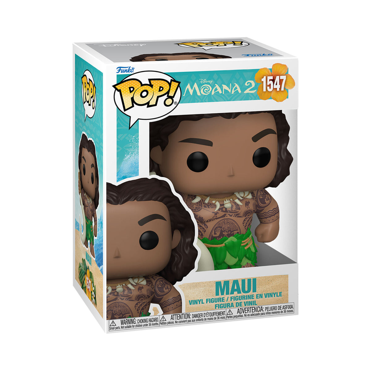Funko Pop!: Disney Moana 2 - Maui With Fish Hook
