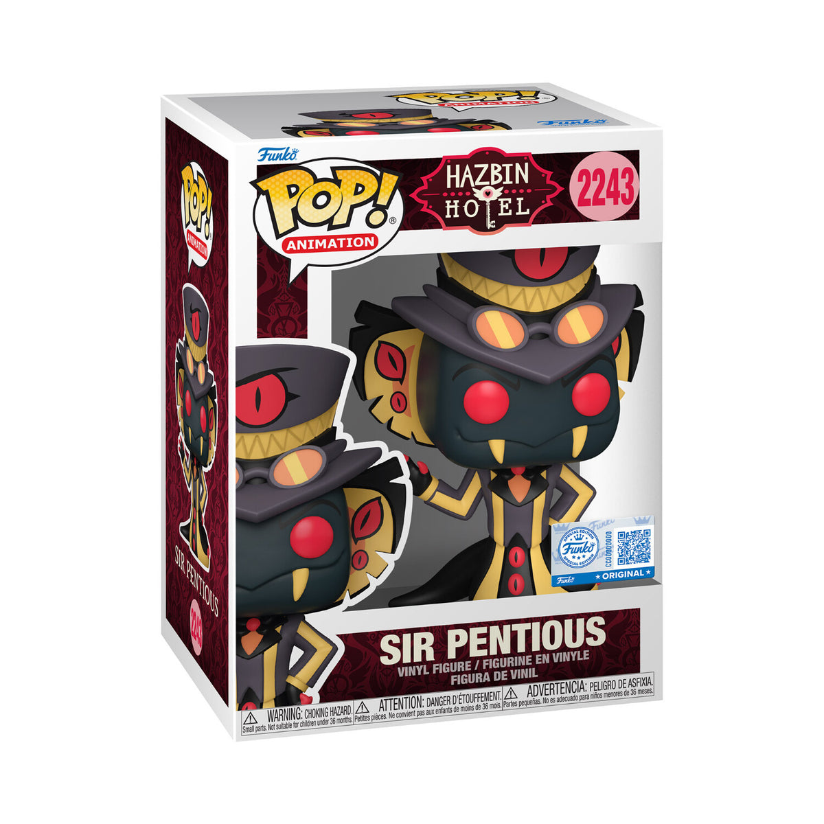 Funko Pop! Animation: Hazbin Hotel - Sir Pentious (Special Edition)
