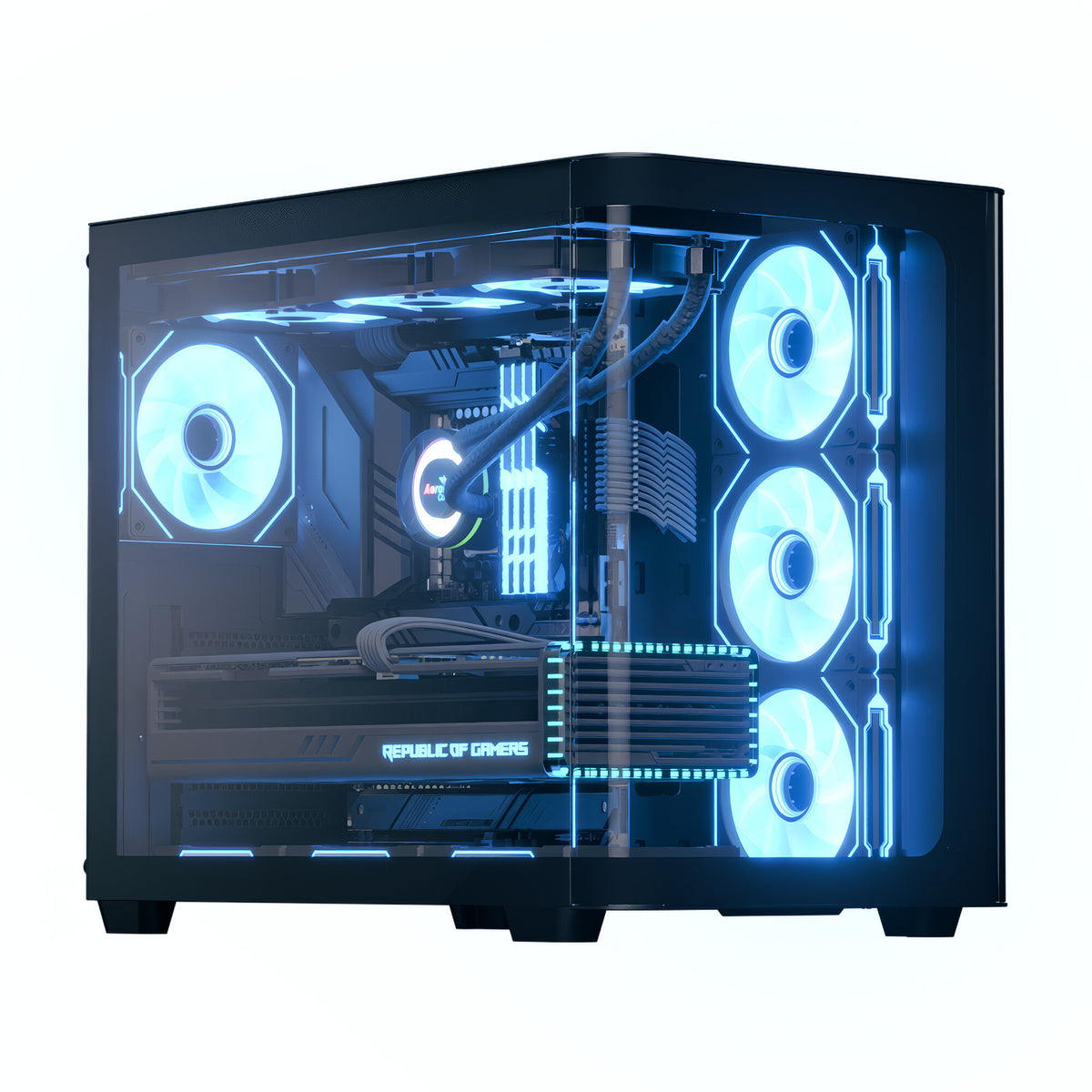 Aerocool P500C Midi Tower Black