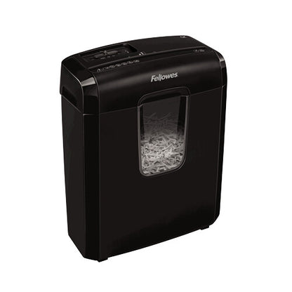 Fellowes Powershred 6C paper shredder Cross shredding 22 cm Black