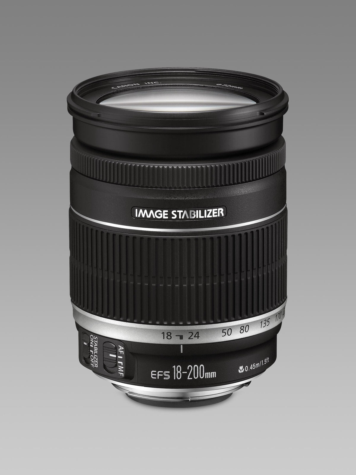 Canon EF-S 18-200mm f/3.5-5.6 IS SLR Black