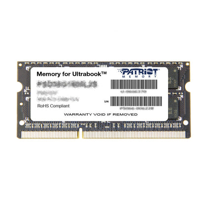Patriot Memory PSD34G1600L2S memory module 4 GB 1 x 4 GB DDR3L