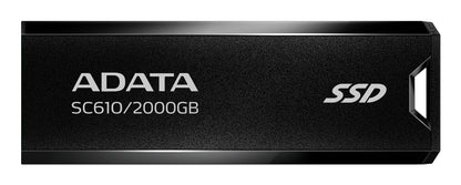 ADATA SC610 2 TB USB Type-A 3.2 Gen 2 (3.1 Gen 2) Black