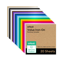 Cricut 2010898 heat transfer vinyl Heat transfer vinyl sheet Smooth heat transfer vinyl 20 sheets
