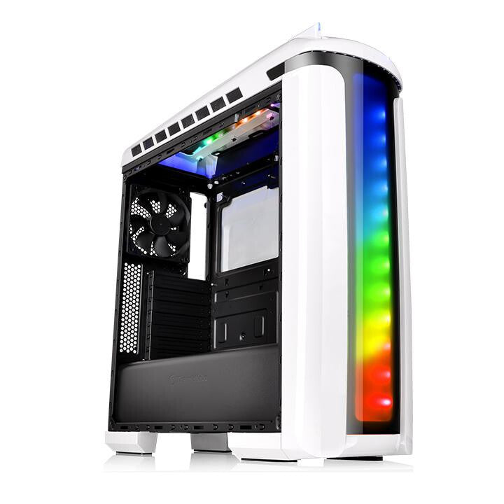 Thermaltake Versa C22 RGB Snow Edition Midi Tower Black, White