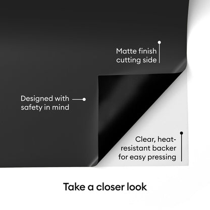 Cricut 2010898 heat transfer vinyl Heat transfer vinyl sheet Smooth heat transfer vinyl 20 sheets