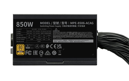 Cooler Master MWE GOLD 850 V3 ATX 3.1 Non-Modular