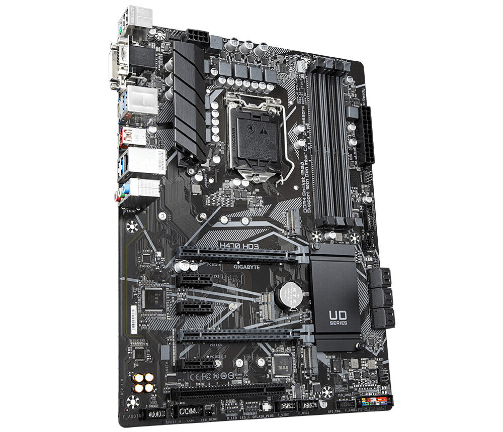 Gigabyte H470 HD3 motherboard Intel H470 Express LGA 1200 (Socket H5) ATX