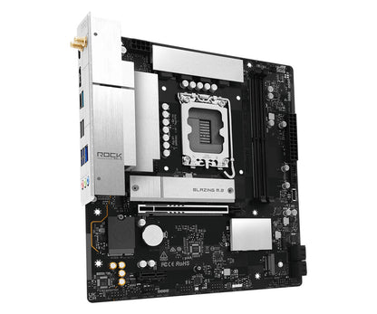 Asrock B860M Rock WiFi Intel B860 LGA 1851 (Socket V1) micro ATX