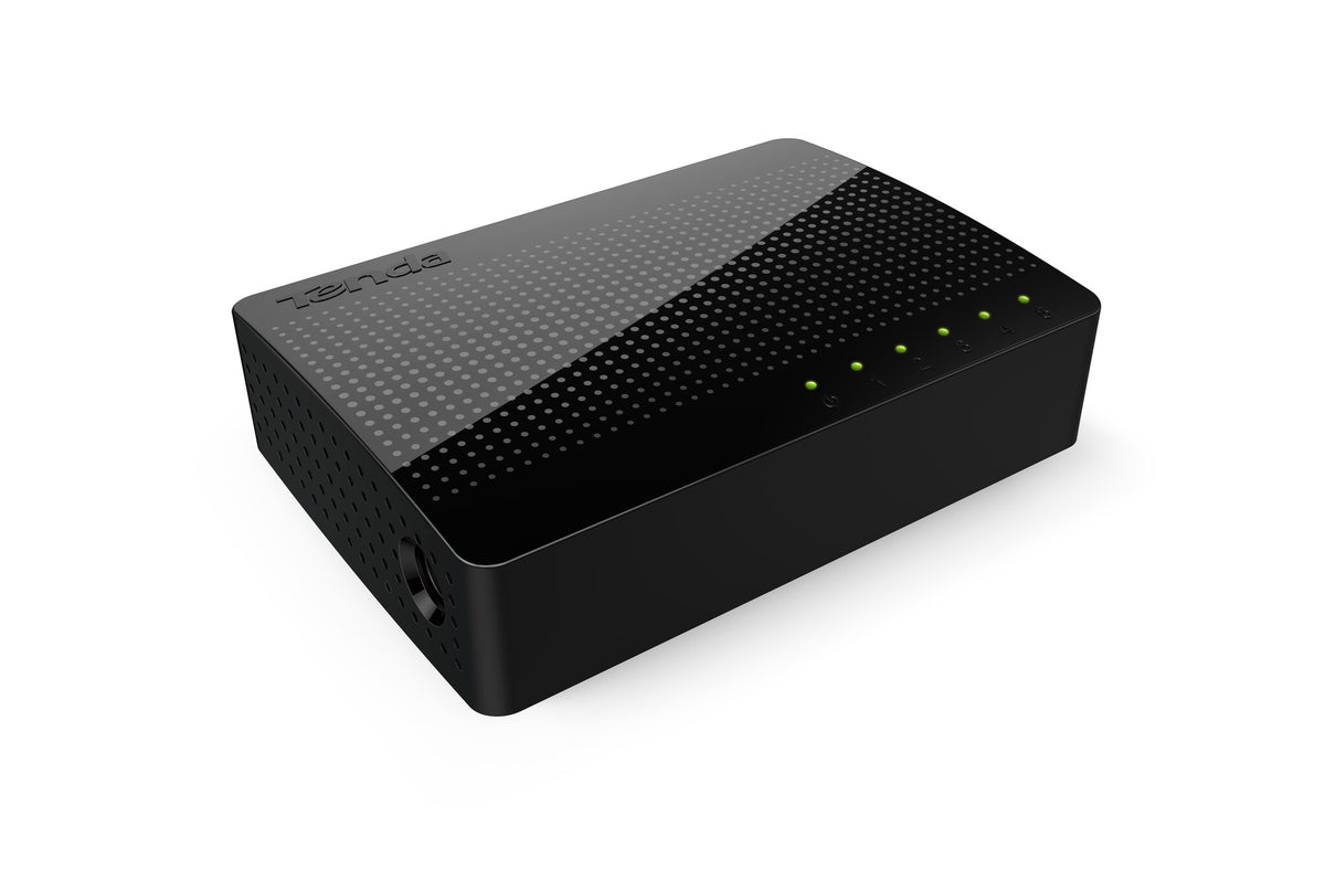 Tenda SG105 network switch Unmanaged Gigabit Ethernet (10/100/1000) Black