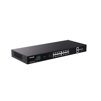 Tenda TEG1120P-16-250W network switch Unmanaged Gigabit Ethernet (10/100/1000) Power over Ethernet (PoE)