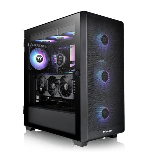 Thermaltake S250 TG Midi Tower Black