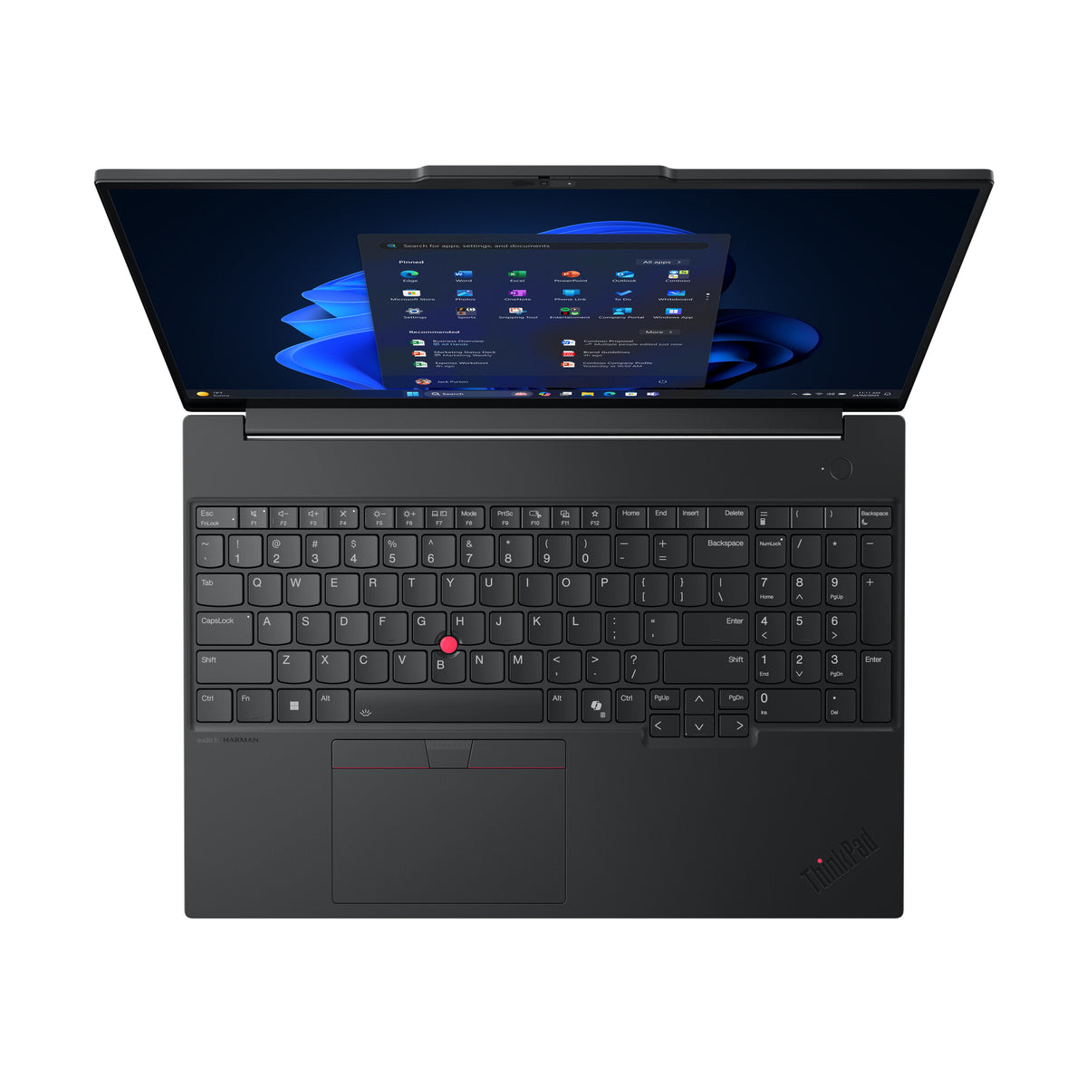 Lenovo ThinkPad E16 Gen 3 (Intel) Copilot+ PC Intel Core Ultra 7 256V Laptop 40.6 cm (16") WUXGA 16 GB LPDDR5x-SDRAM 1 TB SSD Wi-Fi 6E (802.11ax) Windows 11 Pro English Black