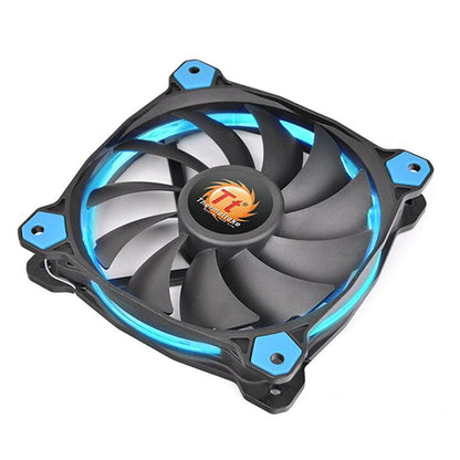 Thermaltake Riing Silent 12 Processor Air cooler 12 cm Black, Blue, Silver
