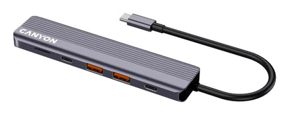 Canyon DS-17 USB Type-C 10000 Mbit/s Grey