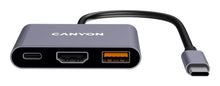 Canyon DS-4 USB Type-C 10000 Mbit/s Grey
